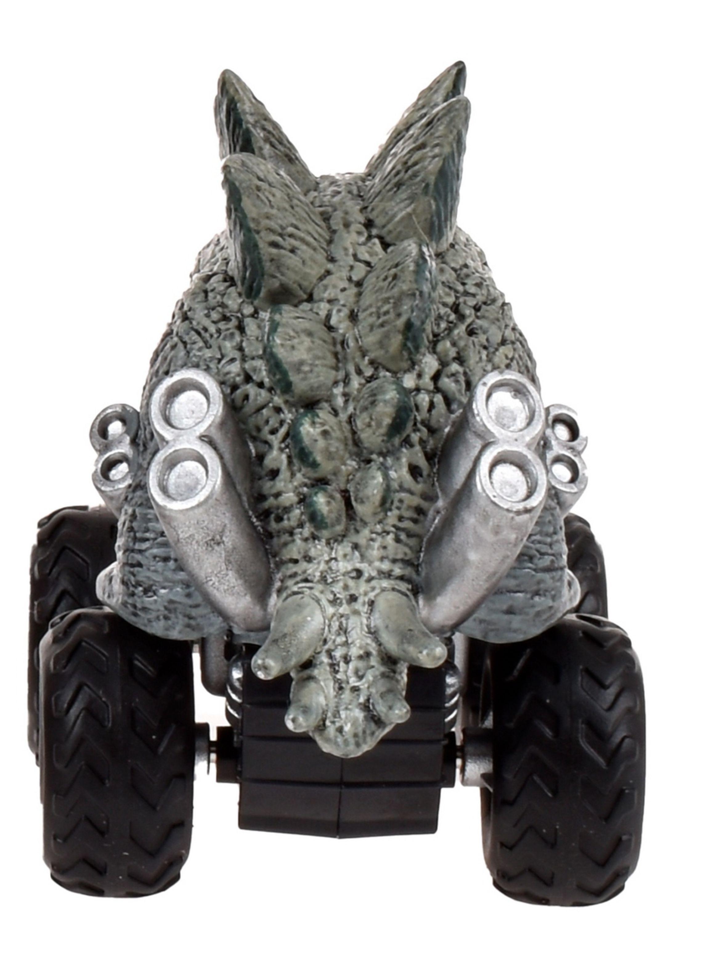 Vehículo Pullback Jurassic World Stegosaurus figuras-4