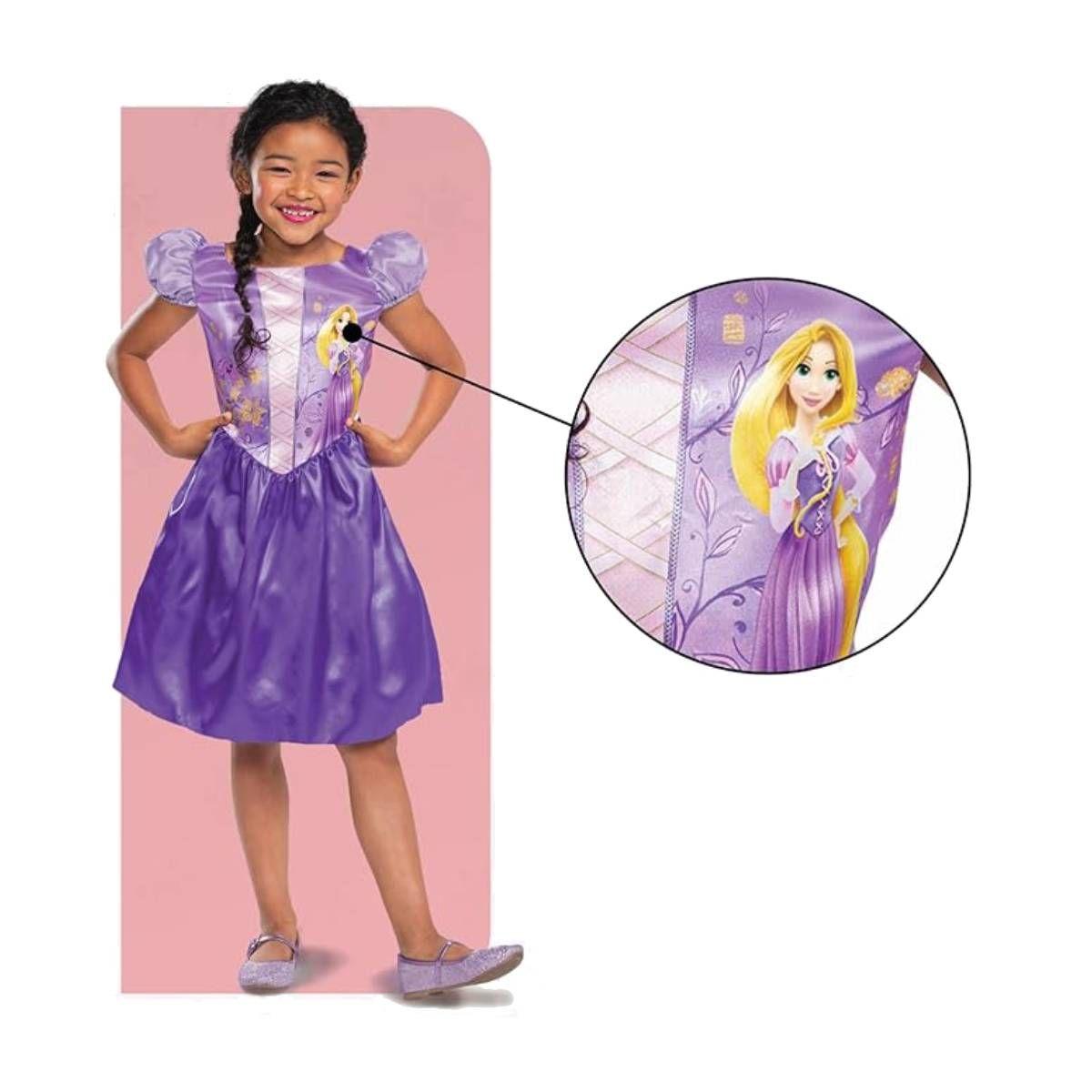 Disney Princesas Rapunzel - Talla S/p (4-6x)-1