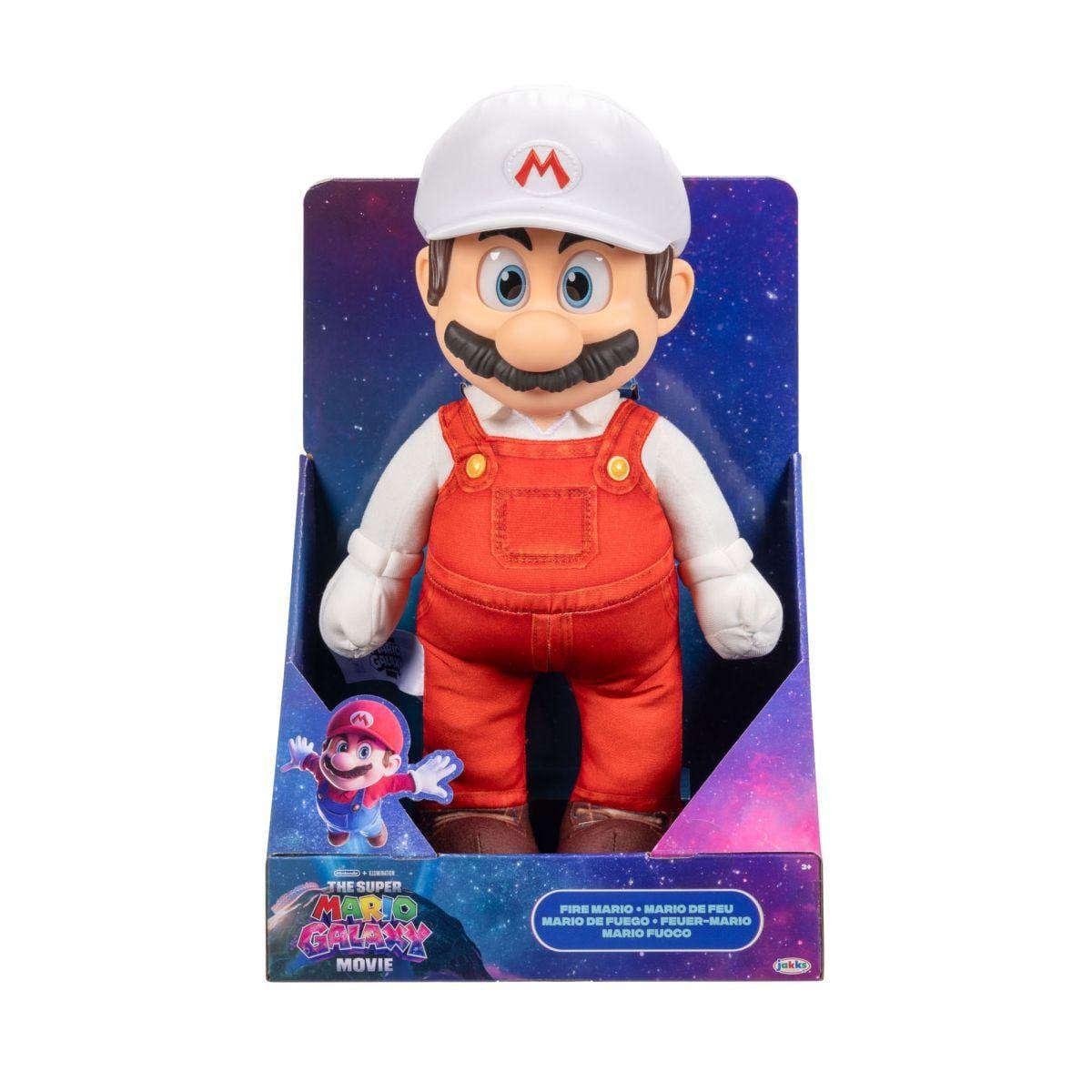 PELUCHE MARIO CON CABEZA PLASTICA 36 CM NINTENDO PELICULA-2