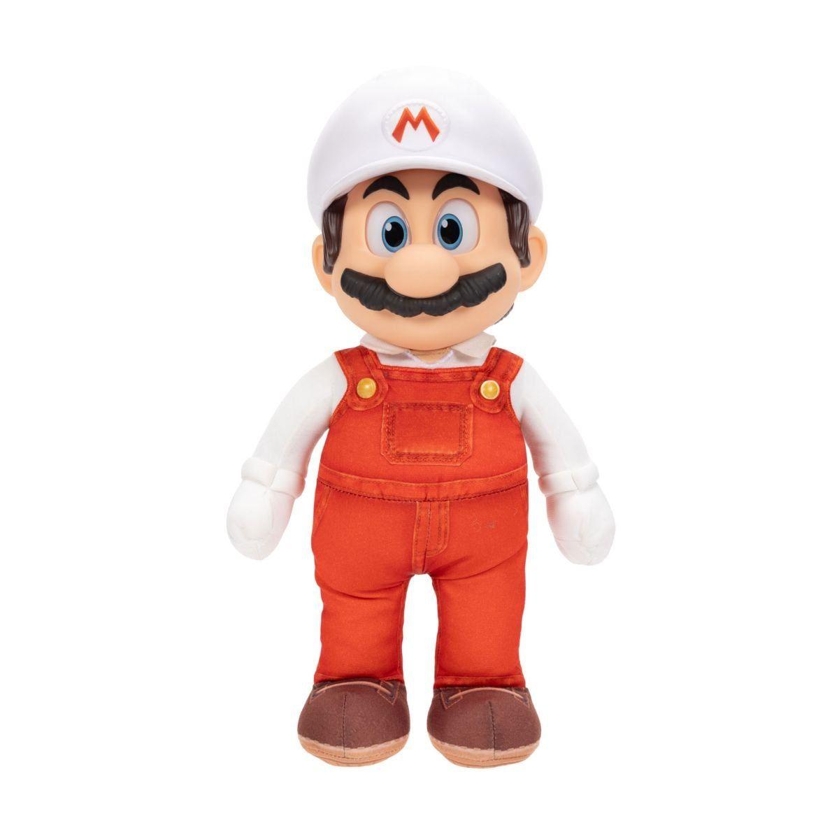 PELUCHE MARIO CON CABEZA PLASTICA 36 CM NINTENDO PELICULA-3