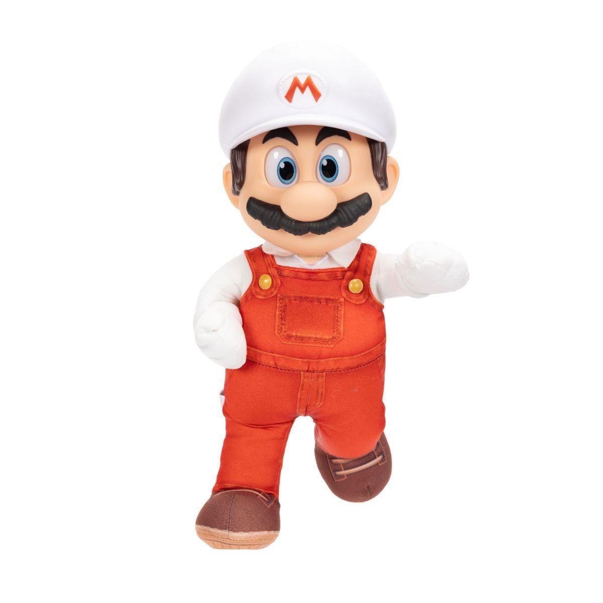 PELUCHE MARIO CON CABEZA PLASTICA 36 CM NINTENDO PELICULA-5