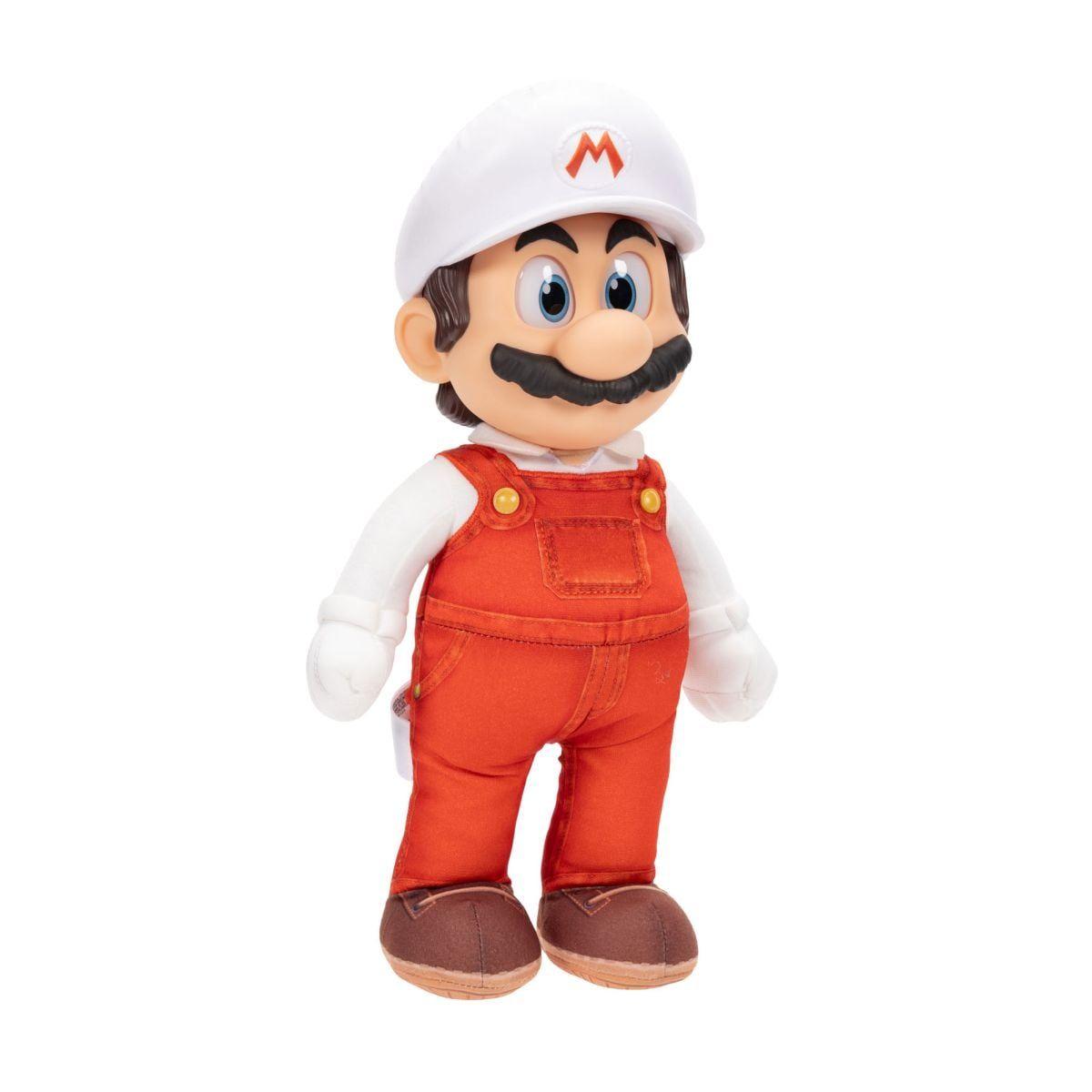 PELUCHE MARIO CON CABEZA PLASTICA 36 CM NINTENDO PELICULA-6