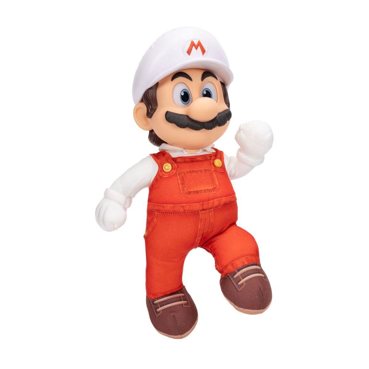PELUCHE MARIO CON CABEZA PLASTICA 36 CM NINTENDO PELICULA-7