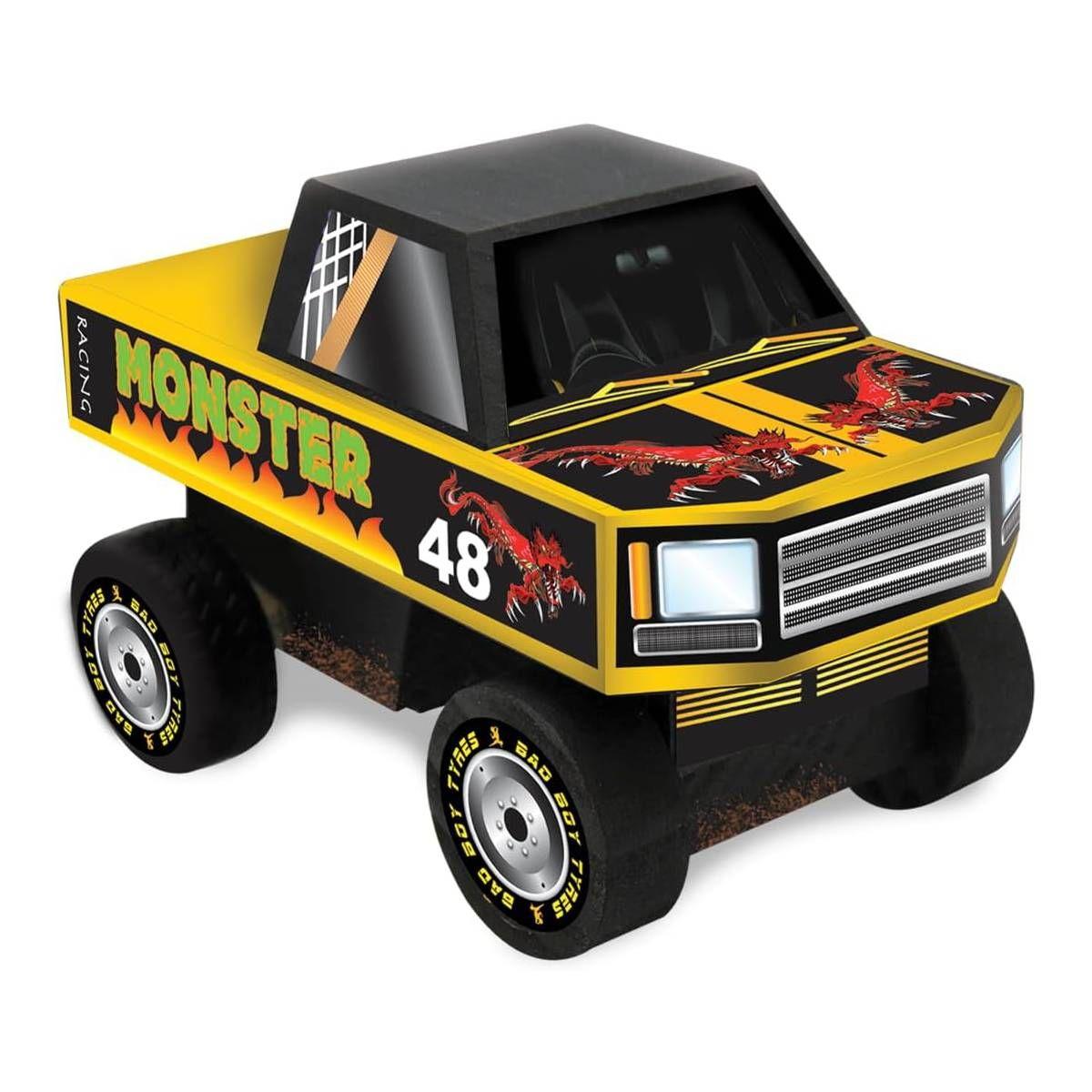 Kit Proyecto Madera Mini Vehiculo Wood Worx - Camioneta-1