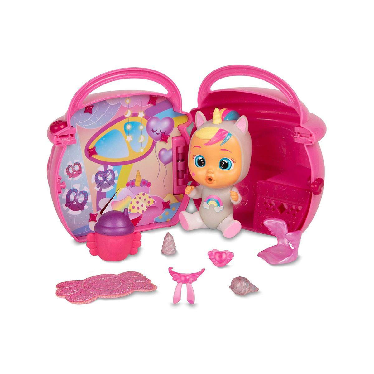 Bebes Llorones Casita Chupete Intek Rosado Cry Babies