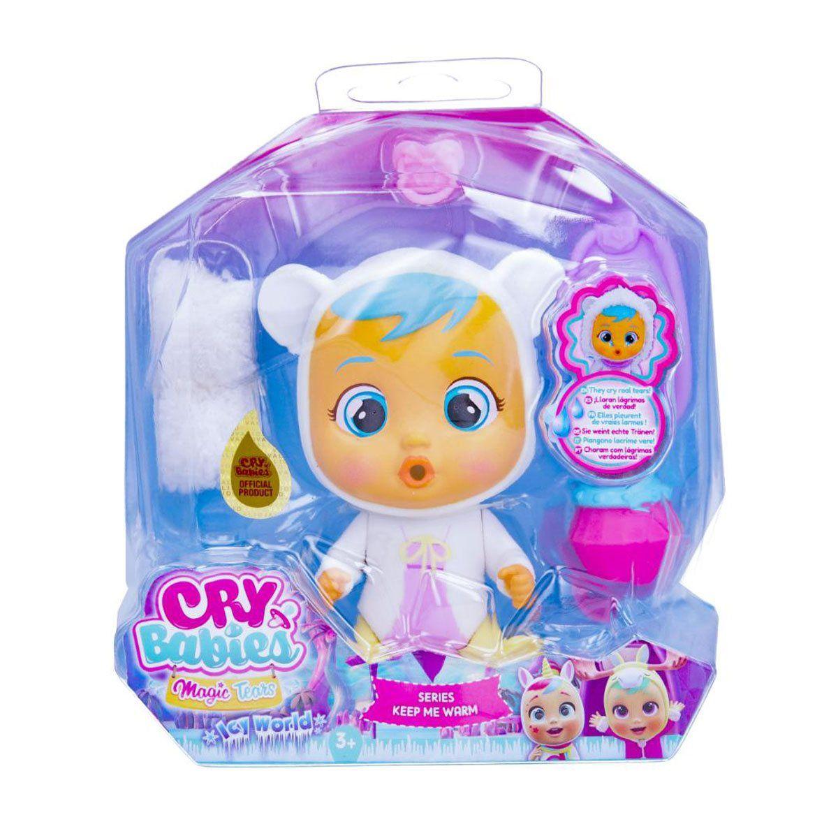 CRY BABIES ICY KEEP ME WARM MUÑECA - OSO-0