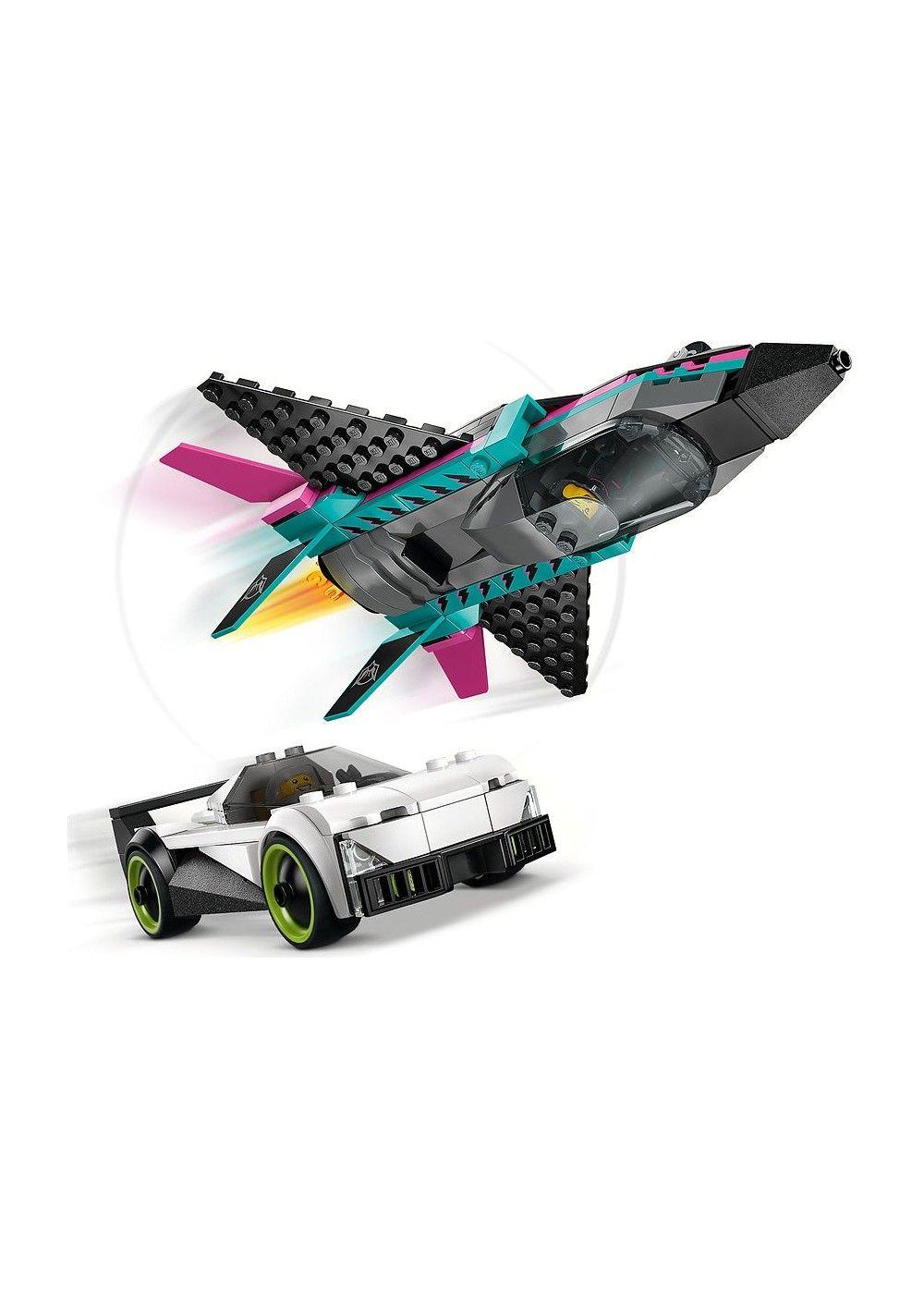 AVION JET VS AUTO LEGO CITY-3