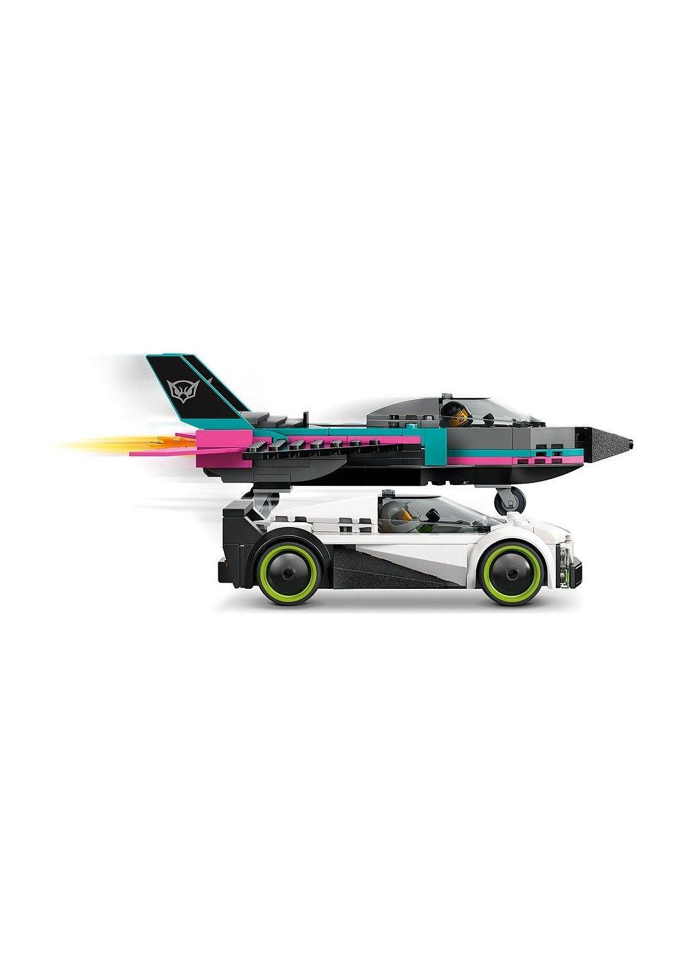 AVION JET VS AUTO LEGO CITY-6