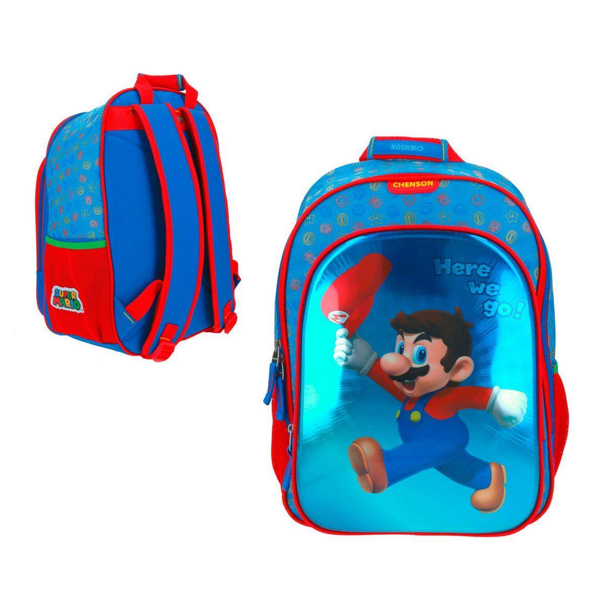 MOCHILA GRANDE PREMIUM MARIO BROS-0