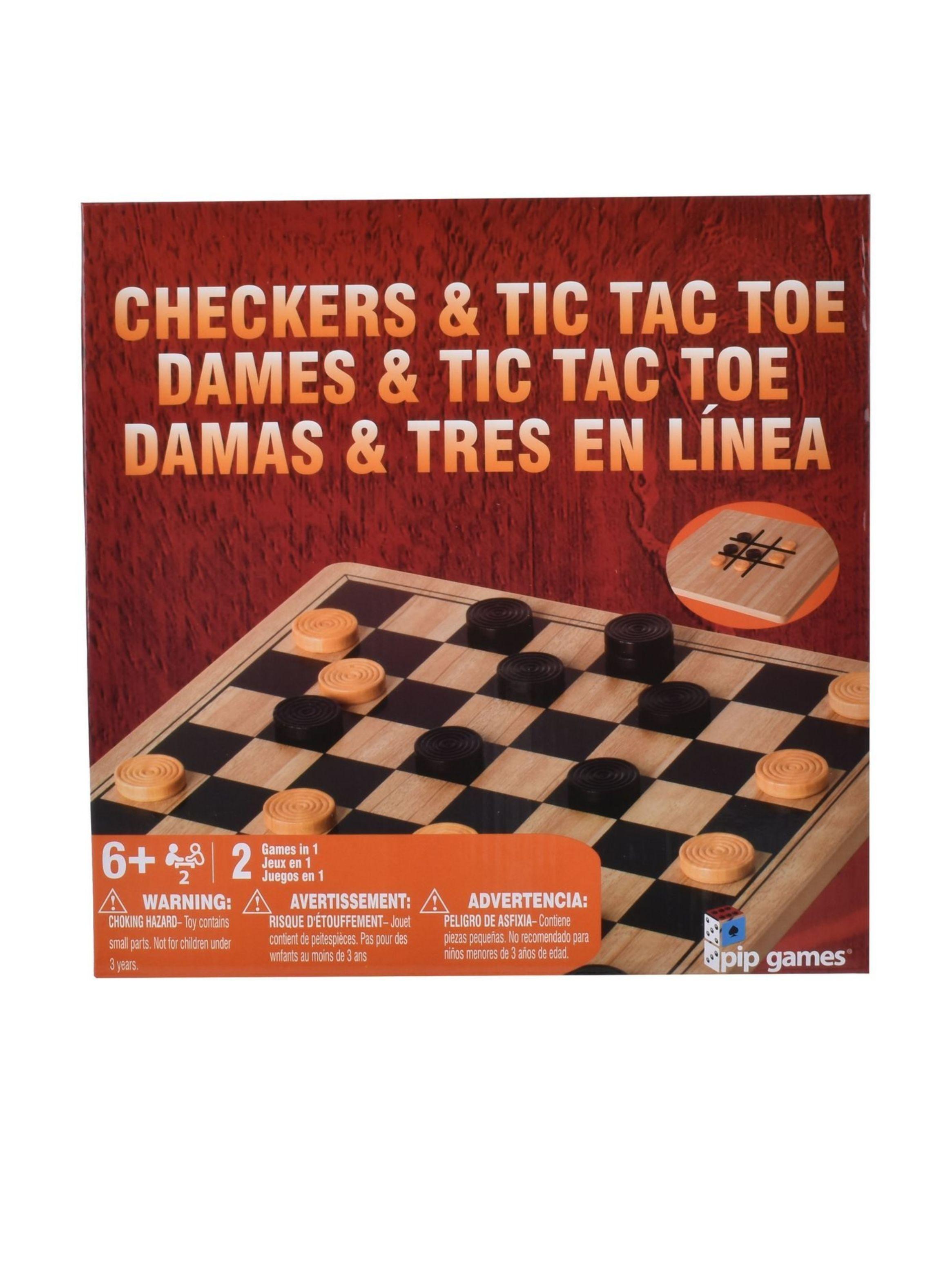 Juego de mesa damas y gato 24 piezas-3