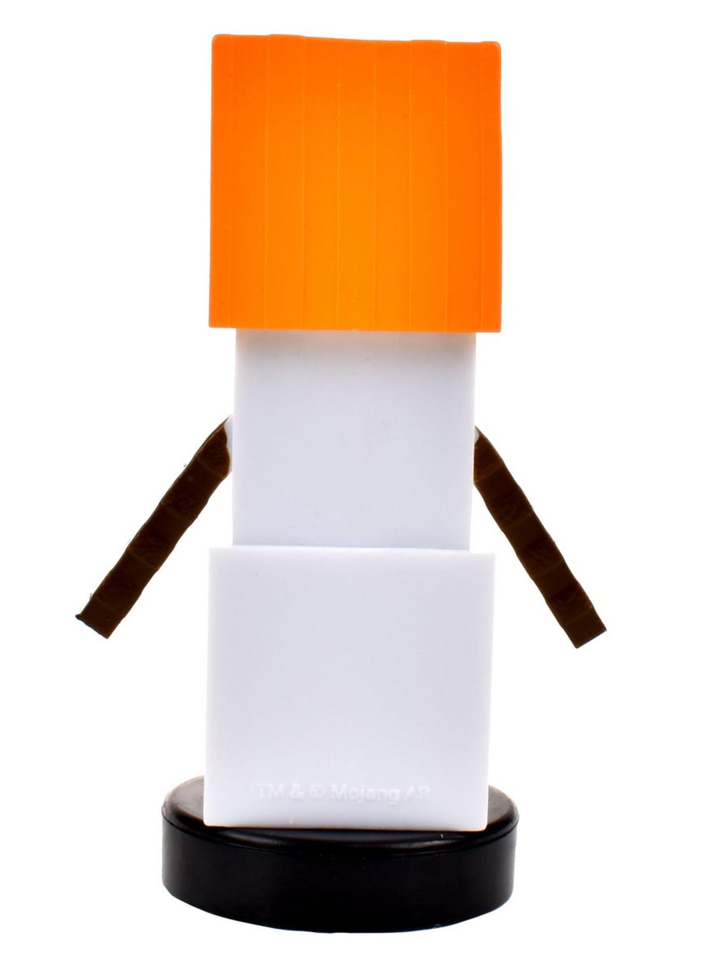 PACK DE 3 FIGURAS TIMBRE MINECRAFT - GOLEM DE NIEVE-4