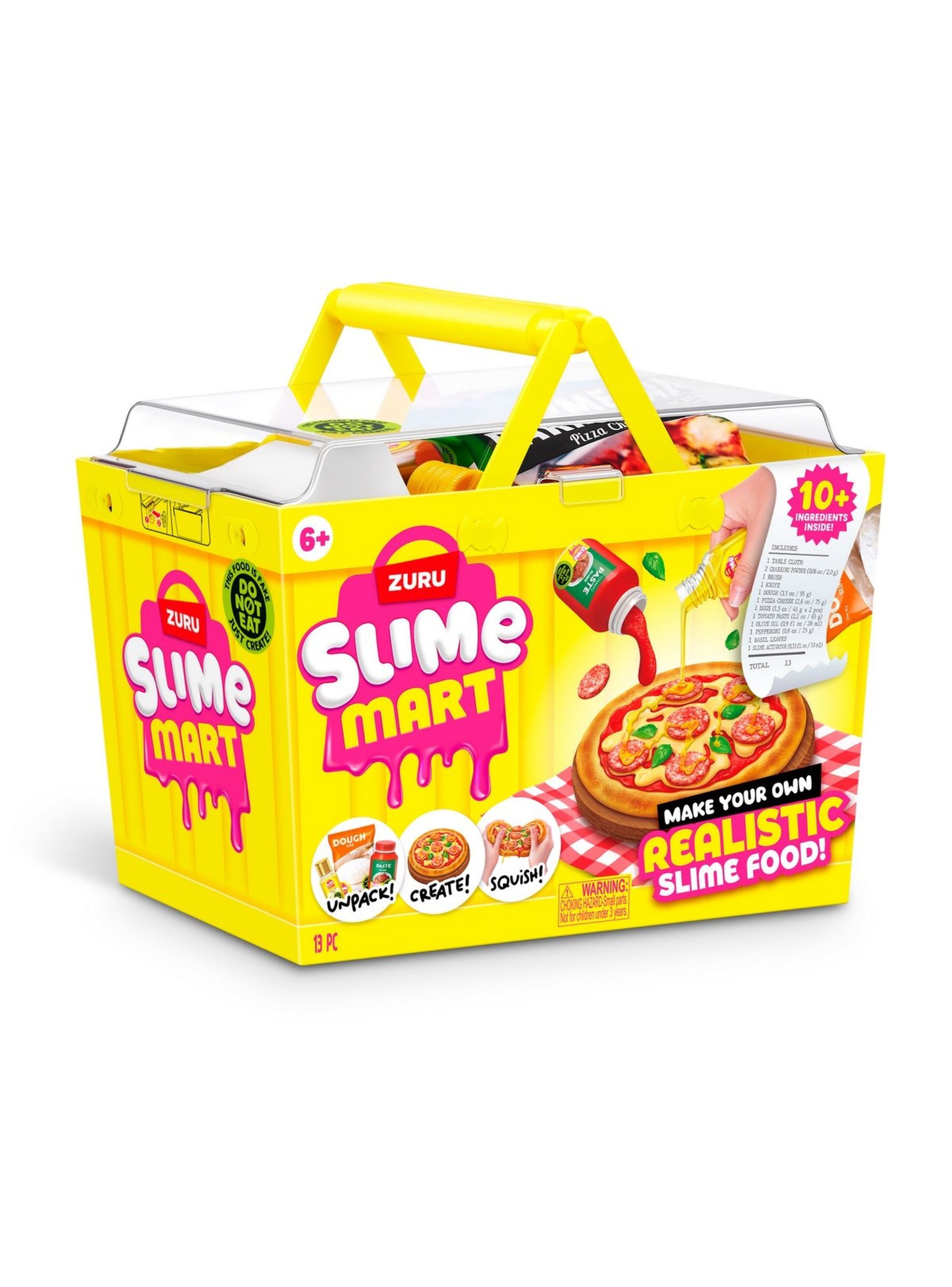 Canasto De Compra Slime Mart De Zuru - Pizza-0