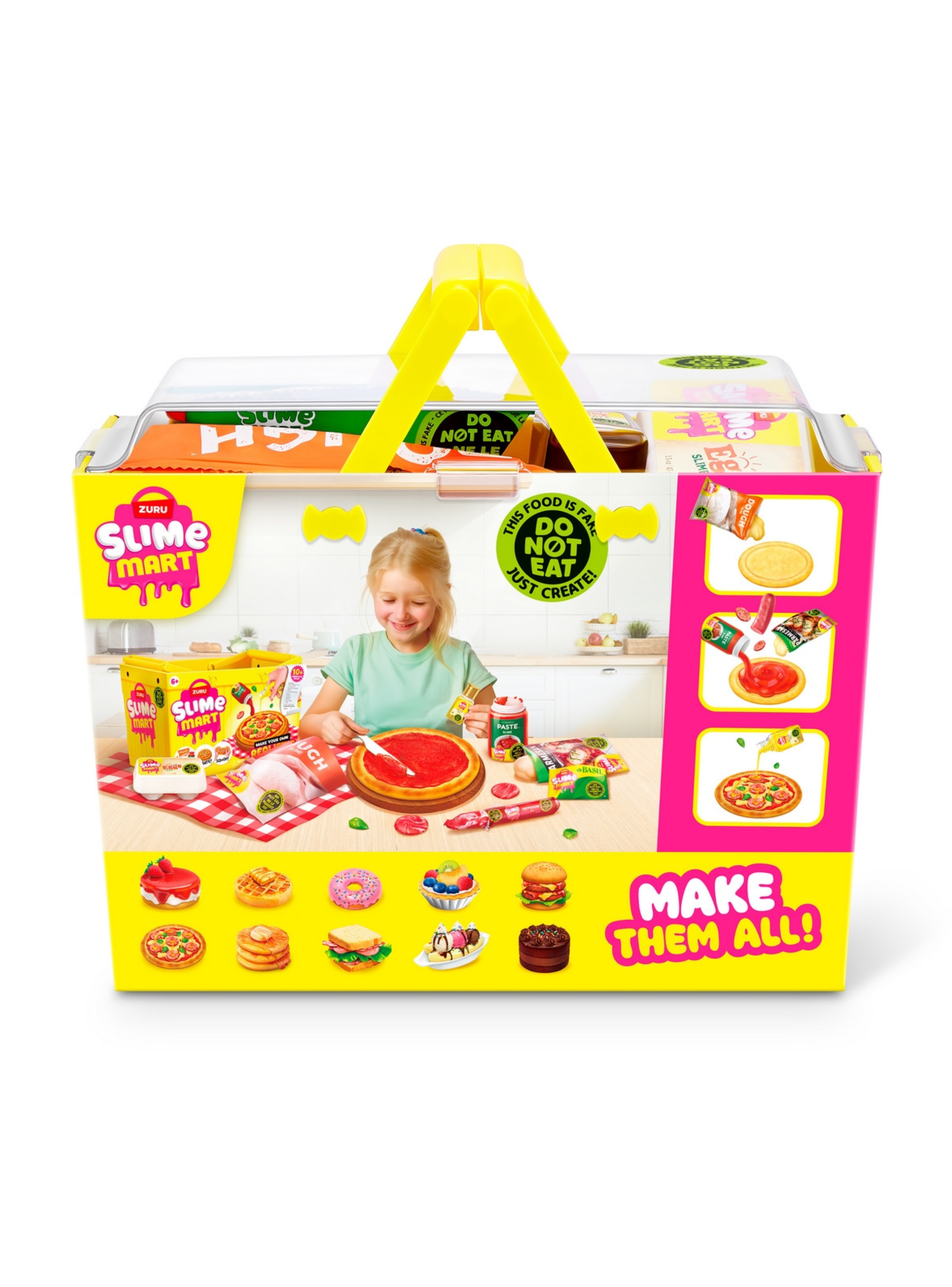 Canasto De Compra Slime Mart De Zuru - Pizza-1