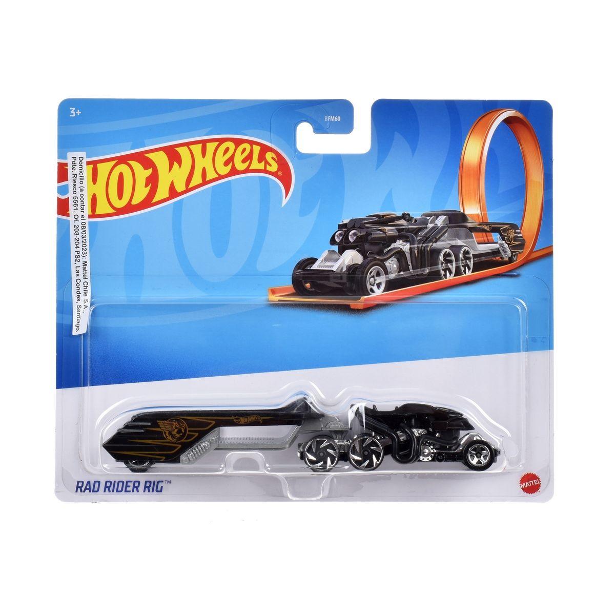 Hot Wheels Surtido Transportador De Autos - Rad Rider Rig-0