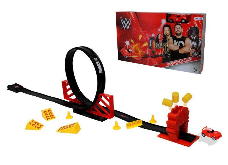 Pista Con Loop Y Auto Pullback Wwe-0
