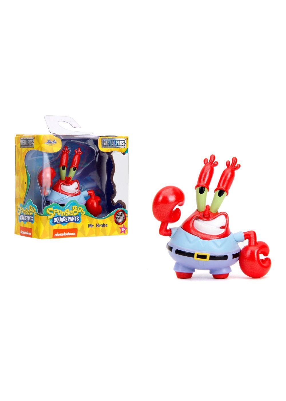 Figura Nickelodeon Metal 9 Cm Bob Esponja - Don Cangrejo-0