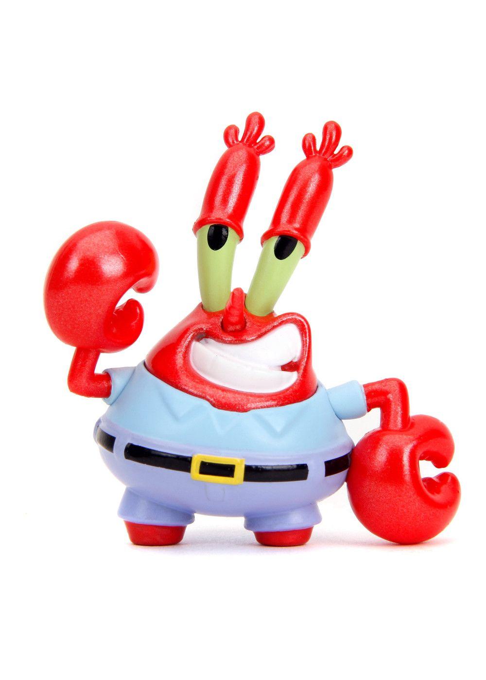 Figura Nickelodeon Metal 9 Cm Bob Esponja - Don Cangrejo-1