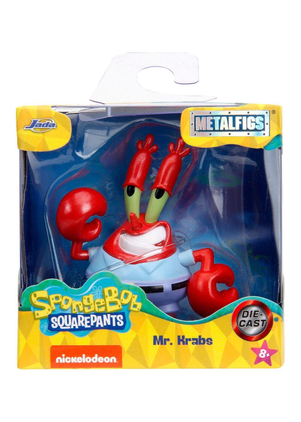 Figura Nickelodeon Metal 9 Cm Bob Esponja - Don Cangrejo-2