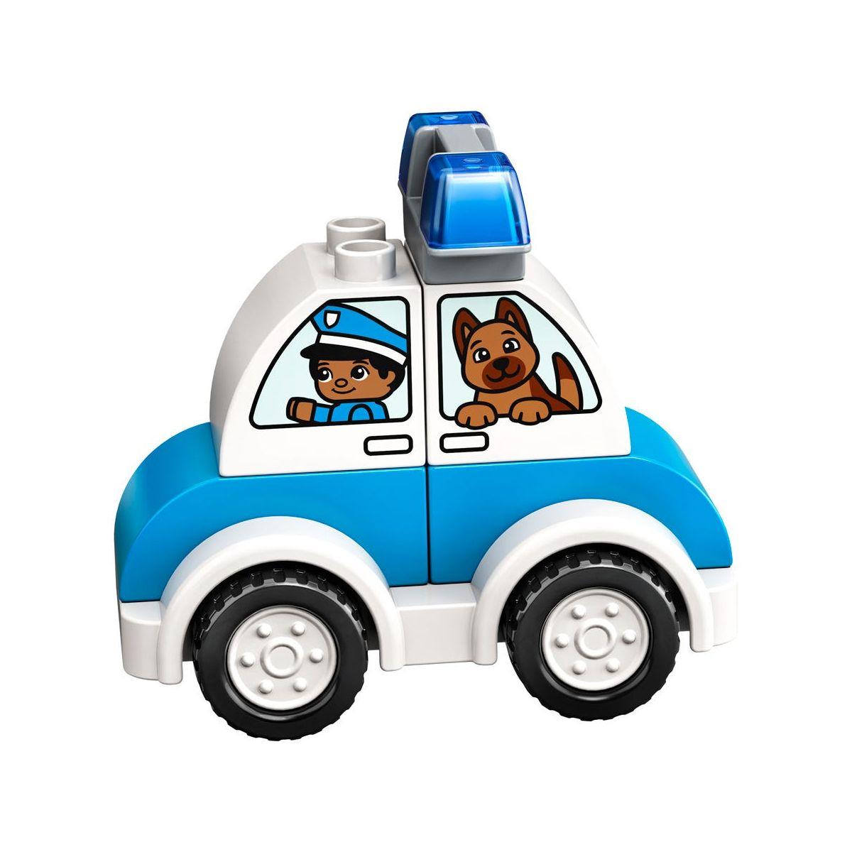 Helicóptero De Bomberos Y Auto De Policía Lego Duplo-8