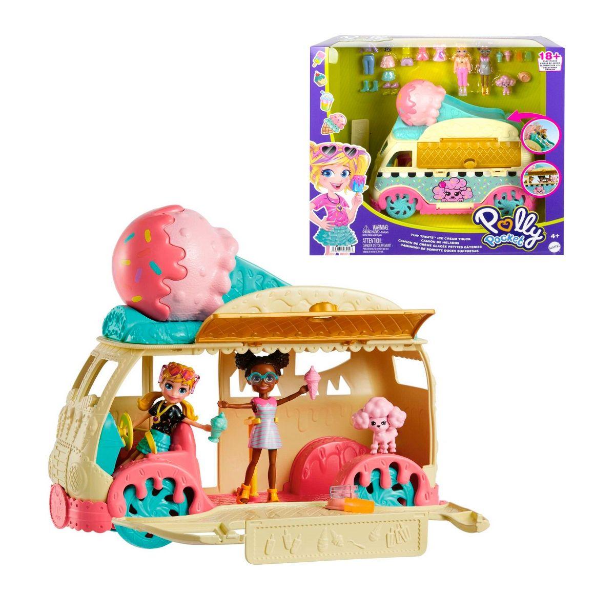 Polly Pocket Set De Juego Foodtruck De Helados-0