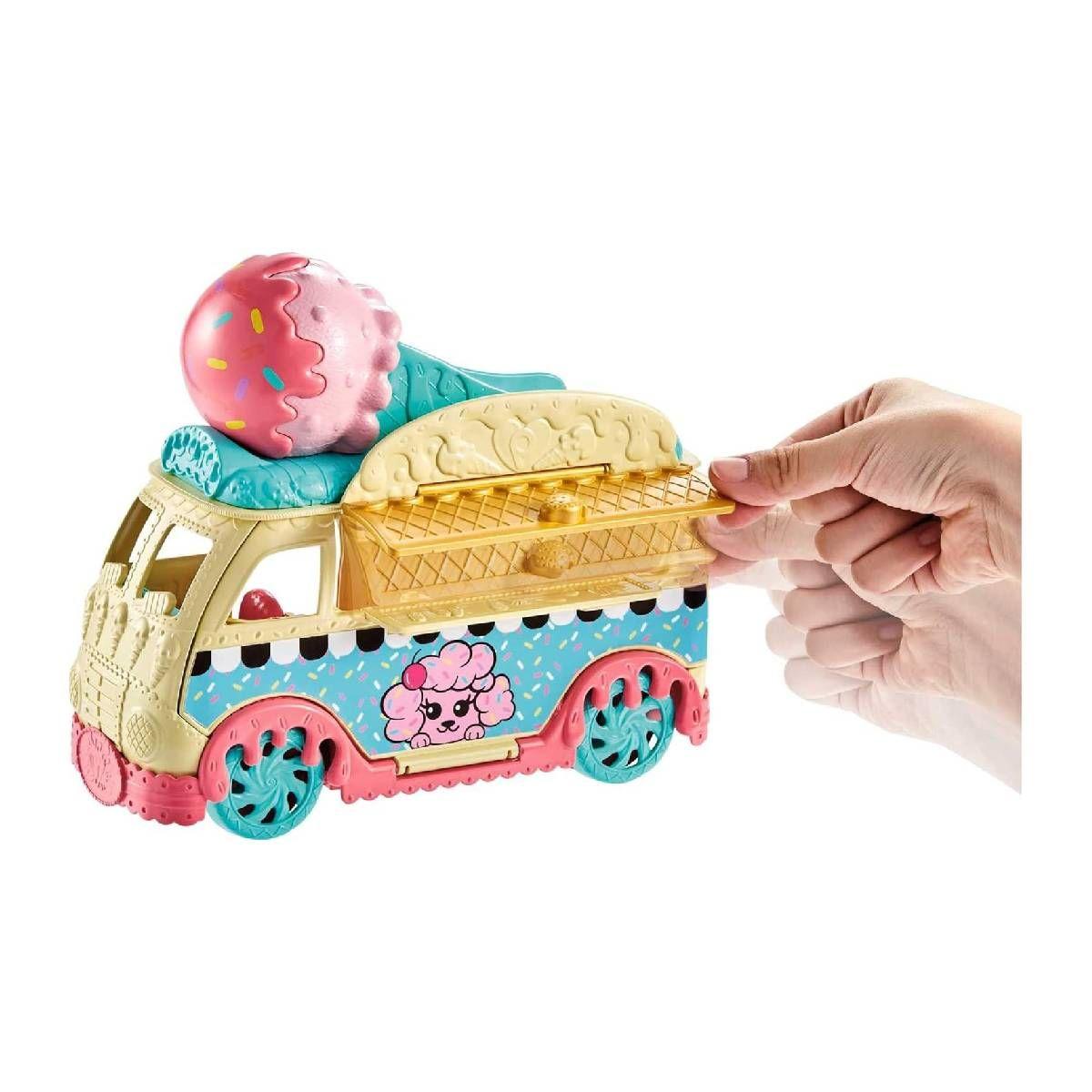 Polly Pocket Set De Juego Foodtruck De Helados-1