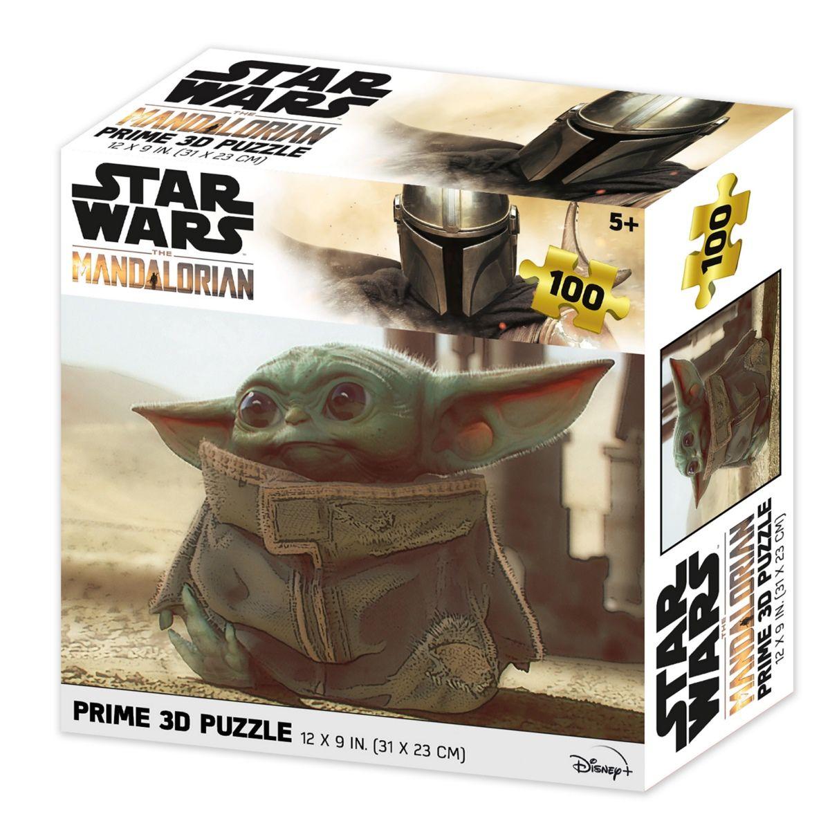 Puzzle 3d De 48 A 100 Piezas - Star Wars Baby Yoda 100 Pieza-0