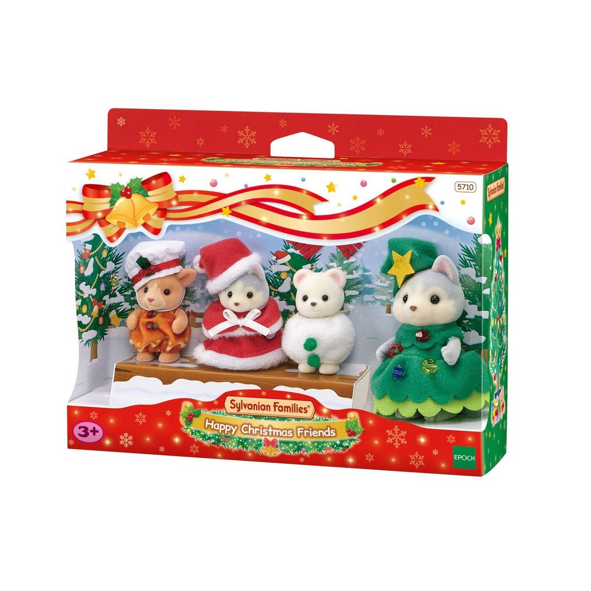 AMIGOS FELIZ NAVIDAD SYLVANIAN FAMILIES-1