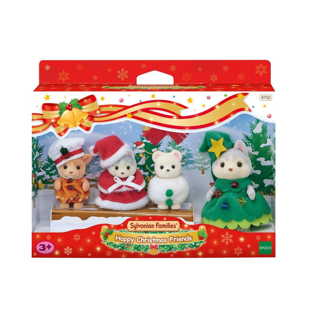 AMIGOS FELIZ NAVIDAD SYLVANIAN FAMILIES-2