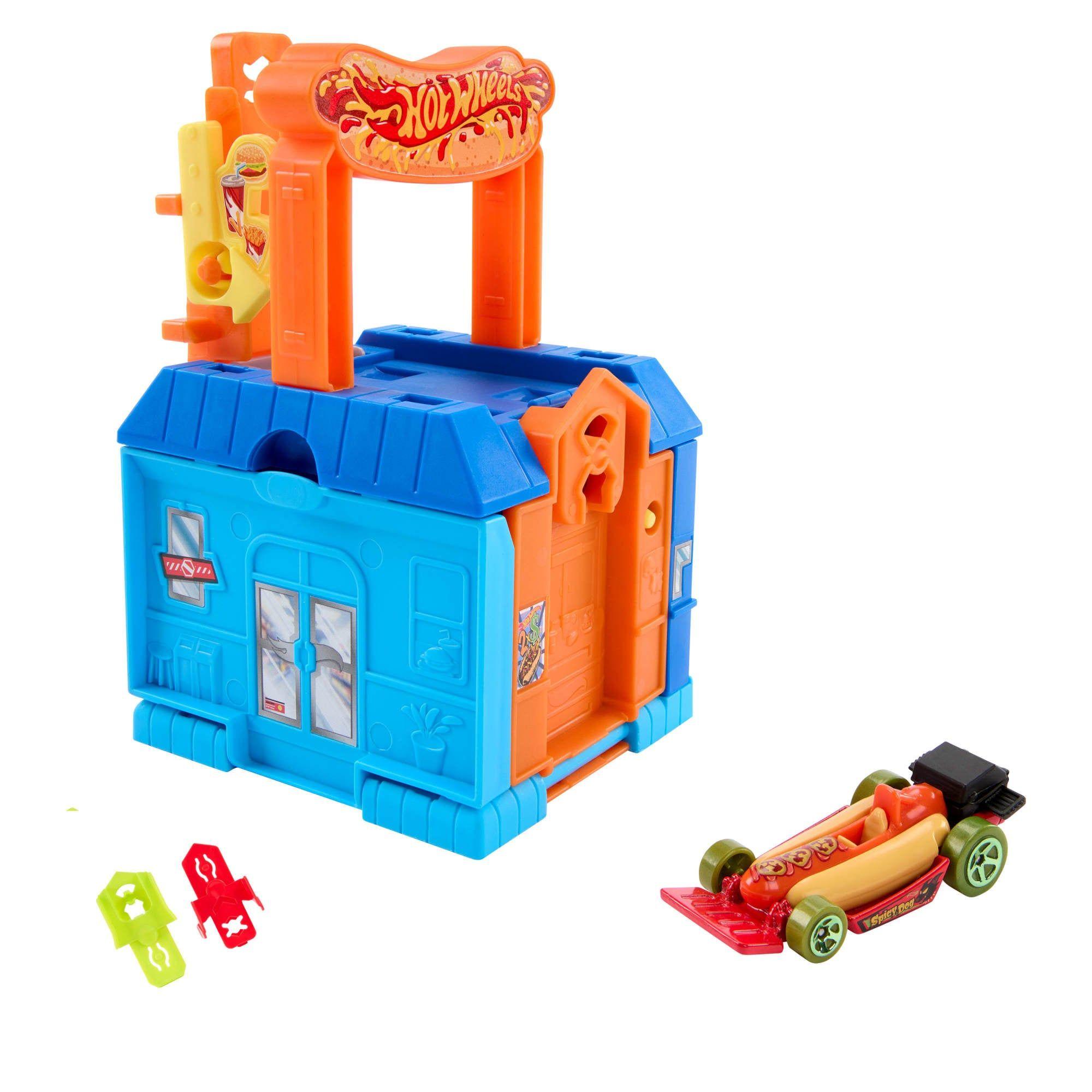 HOT WHEELS PISTAS SORPRESA - SERVICIO EN EL VEHICULO PARA LLEVAR-3