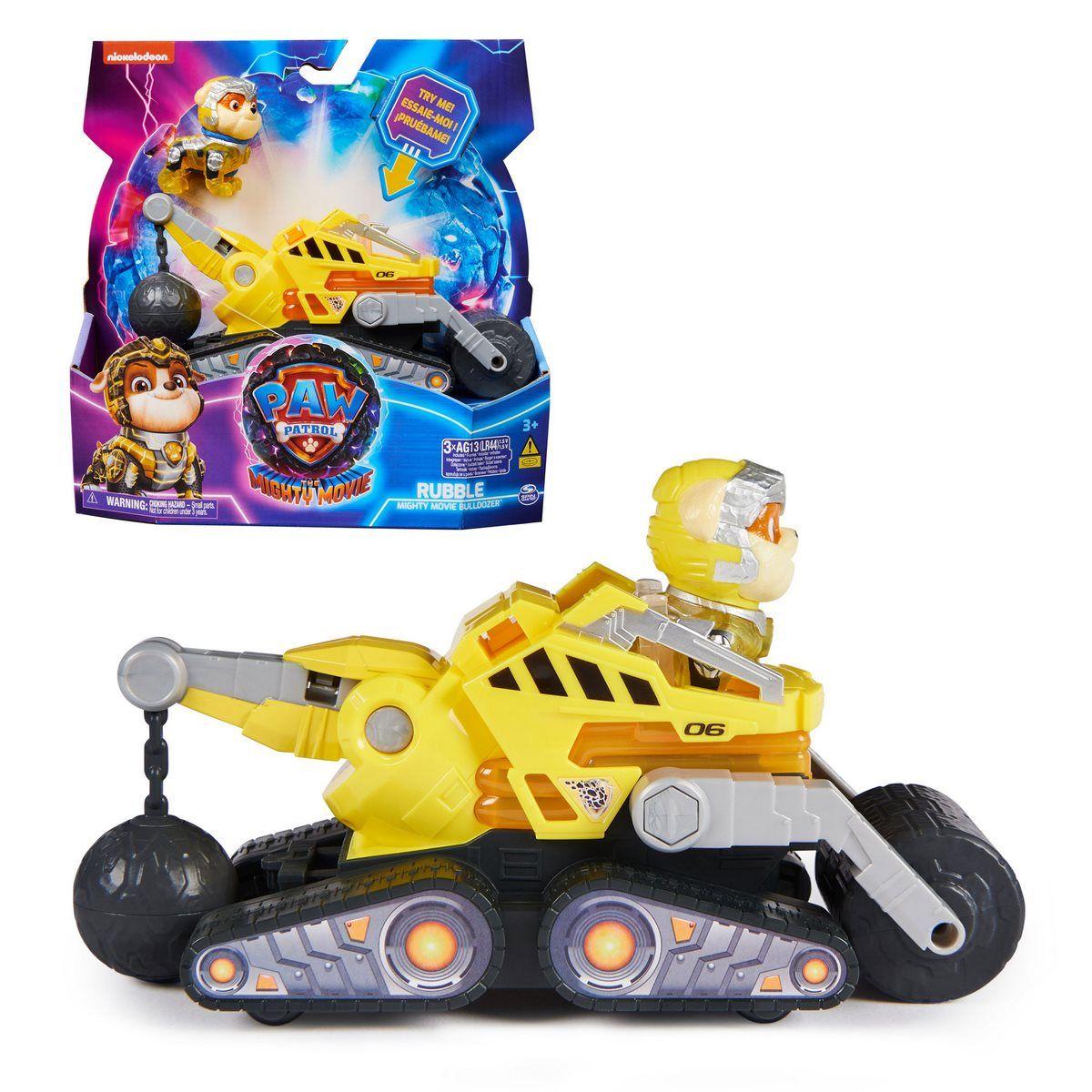 Paw Patrol Mighty Vehiculo Película - Rubble-0