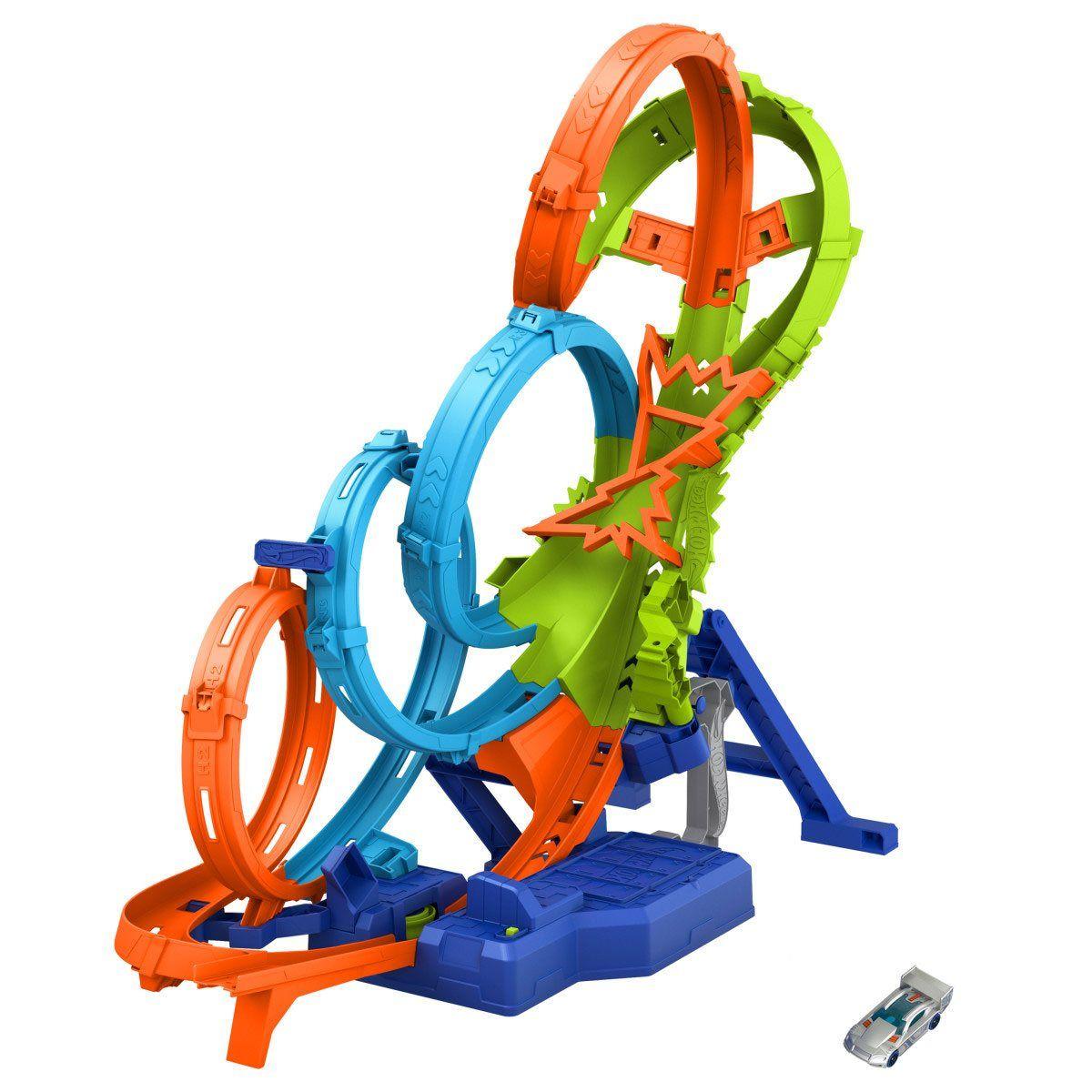 HOT WHEELS PISTA JUGUETE VUELTAS Y CHOQUES DESAFIANTES-5