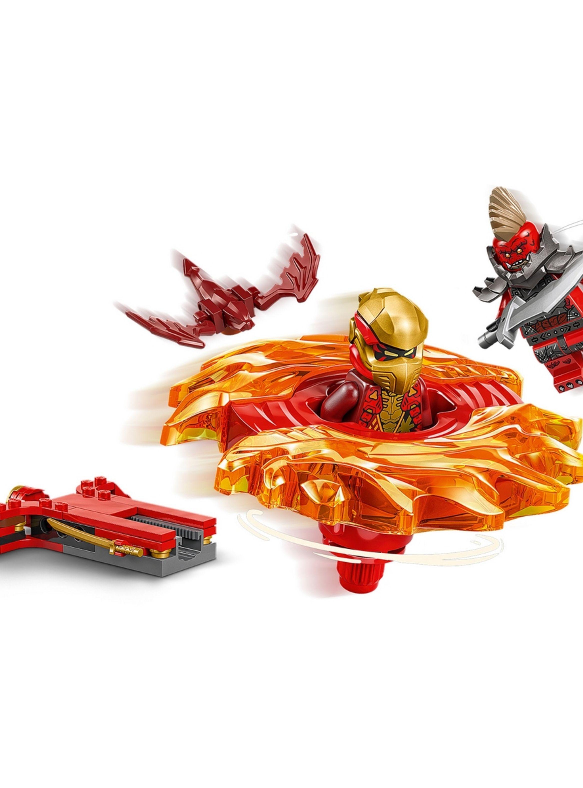 Spinner LEGO NINJAGO Dragón de Kai construcción-4