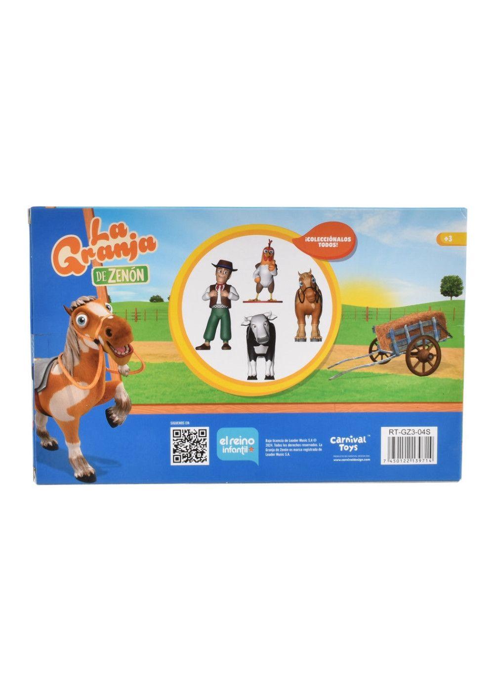 SET 4 FIGURAS 8 CM LA GRANJA DE ZENON-3