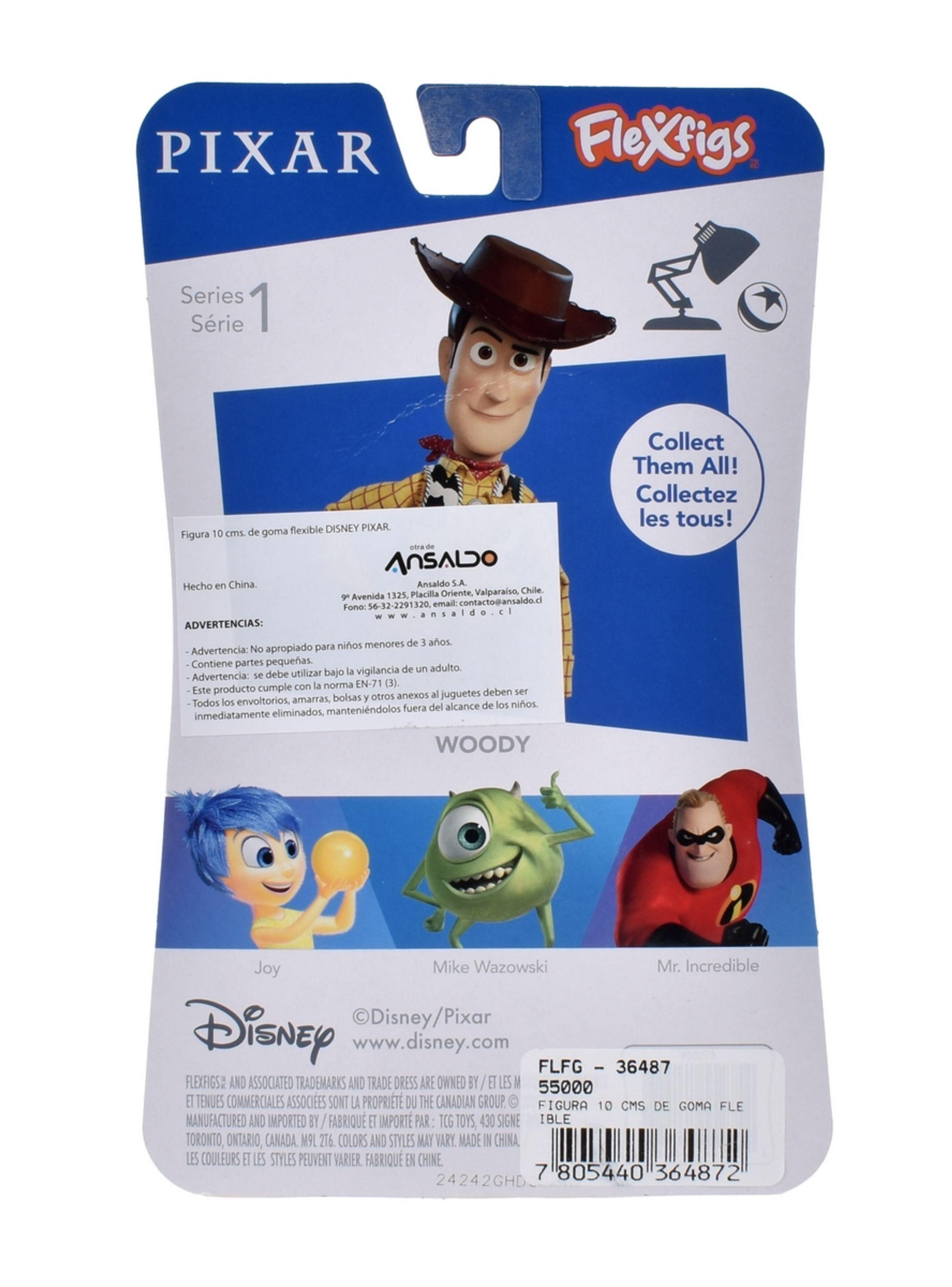 Figura 10 Cm De Goma Flexible - Disney Pixar - Woody-3
