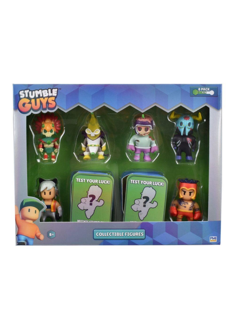 Pack De 8 Figuras 5 Cms Stumble Guys - Guardian Of El Dorado-2
