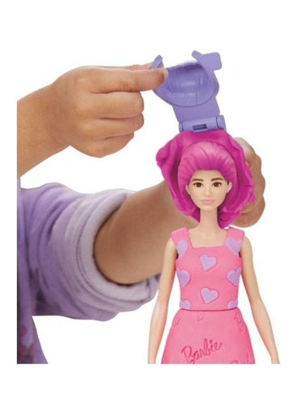 PLAY-DOH BARBIE MUÑECAS - CORAZONES Y CABELLOS-7