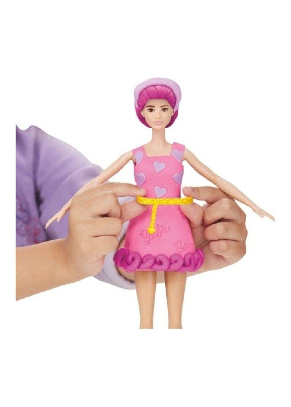 PLAY-DOH BARBIE MUÑECAS - CORAZONES Y CABELLOS-8
