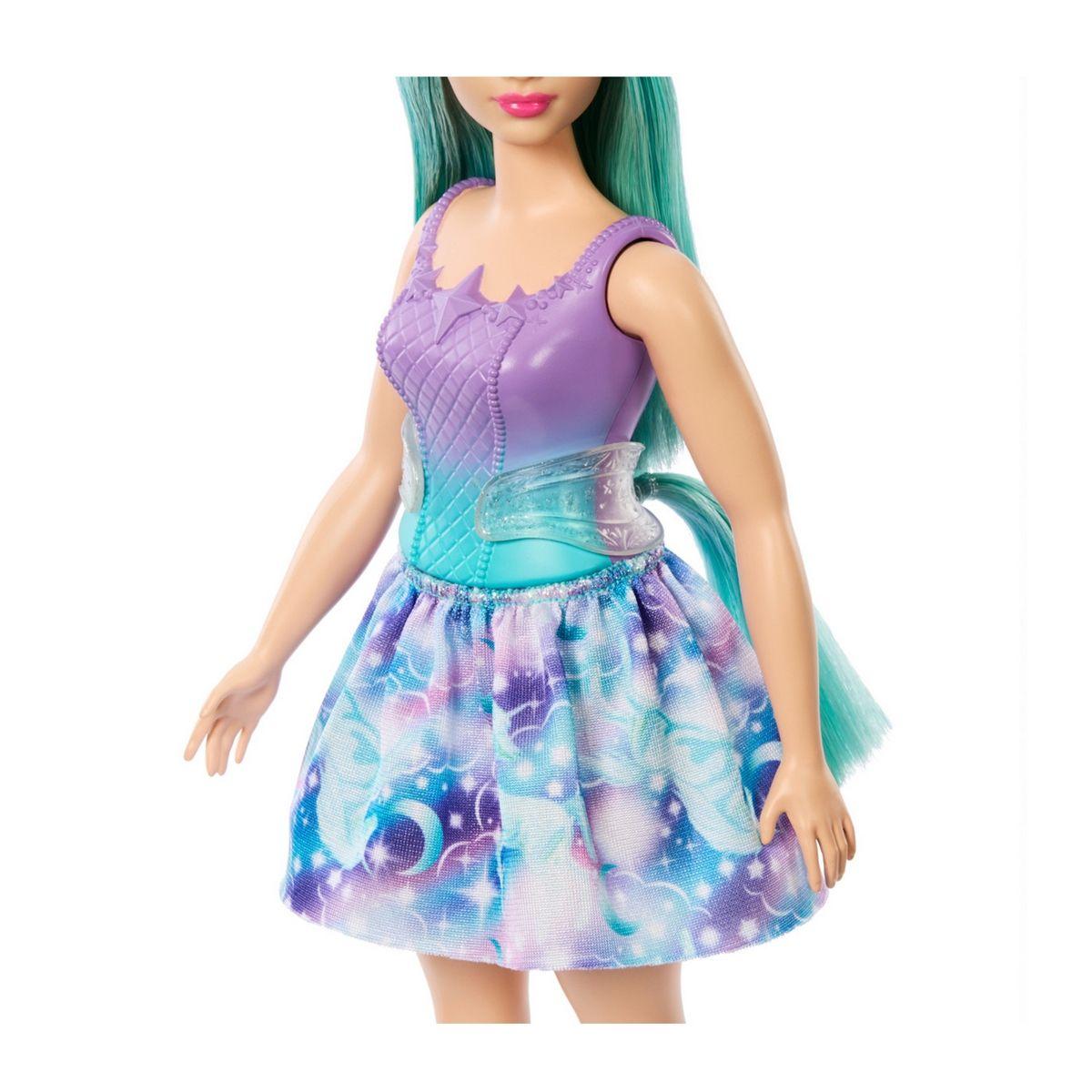 BARBIE FANTASIA A MUÑECA UNICORNIO - FALDA MORADA UNICORNIO-3