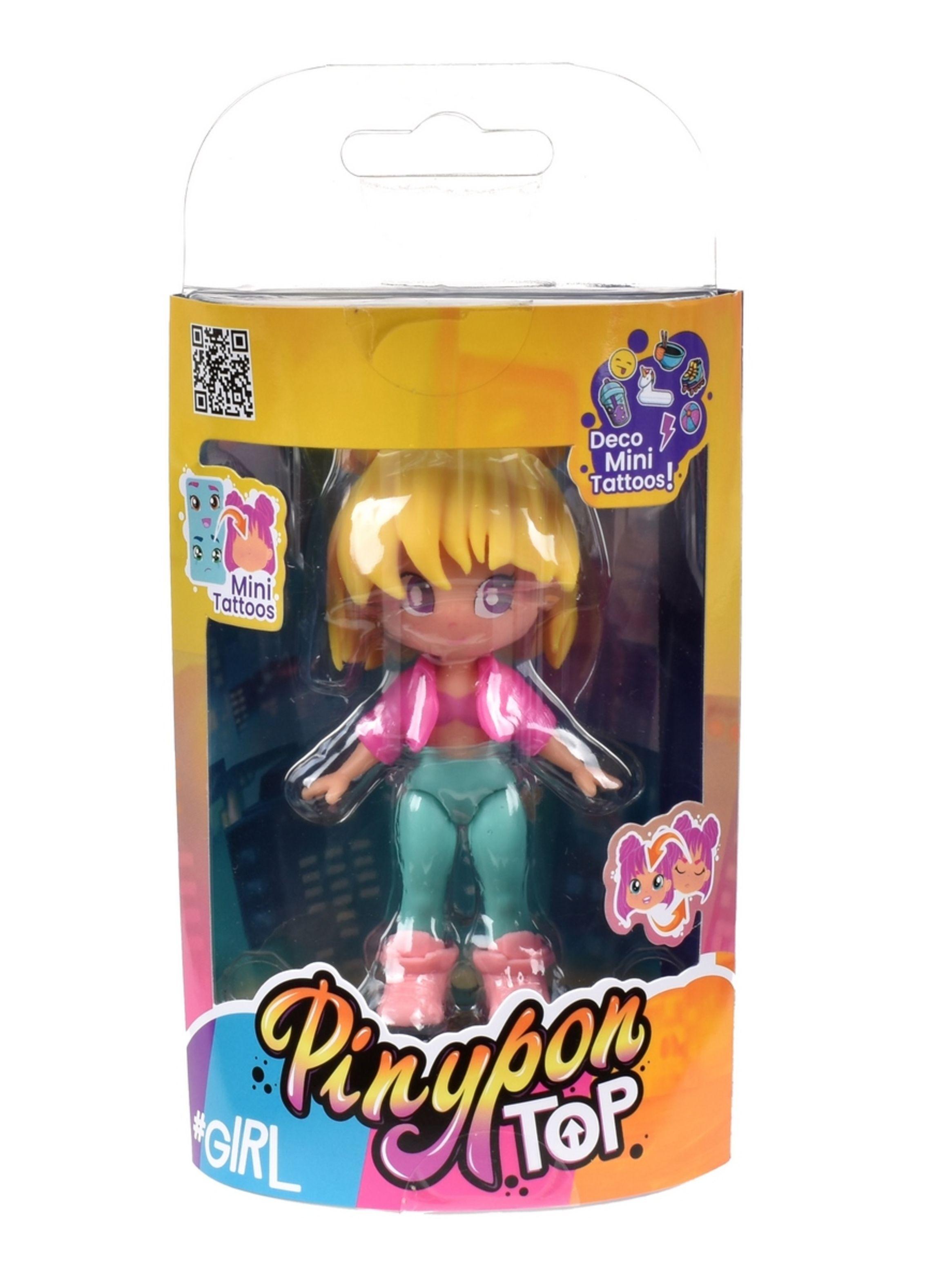 Muñeca 11 Cm Pinypon Top - Amarillo-2