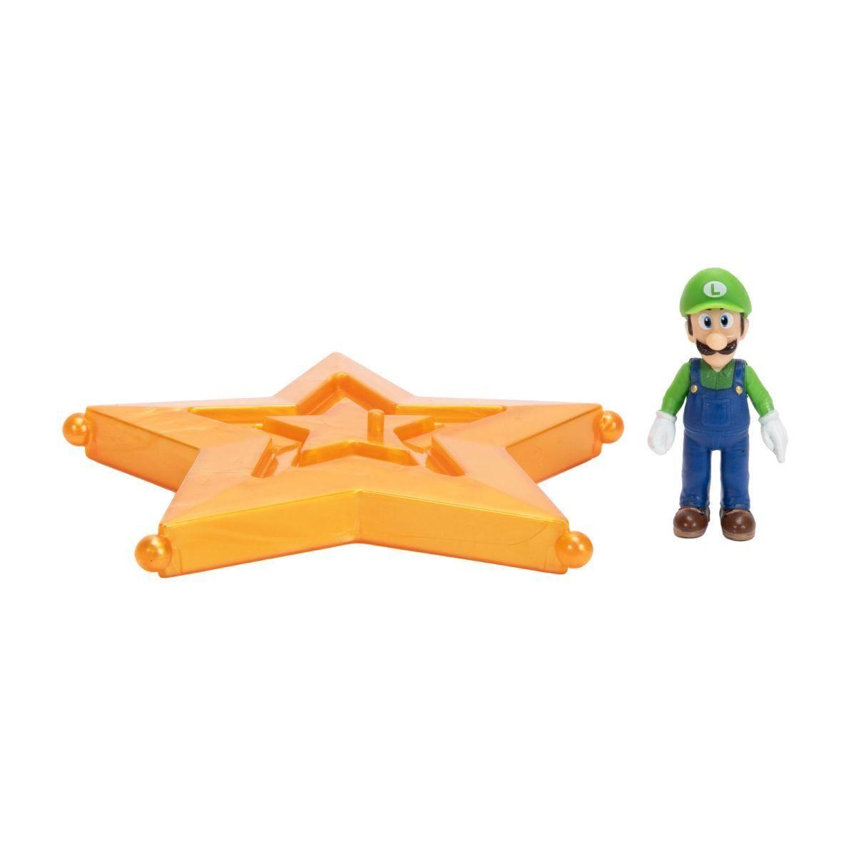 MINI FIGURA 4 CM NINTENDO PELICULA - LUIGI-4