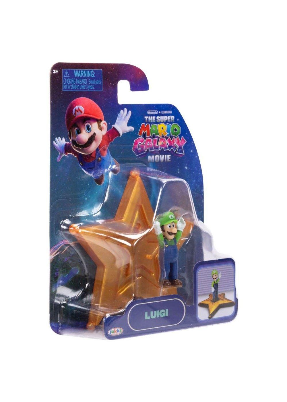 MINI FIGURA 4 CM NINTENDO PELICULA - LUIGI-1