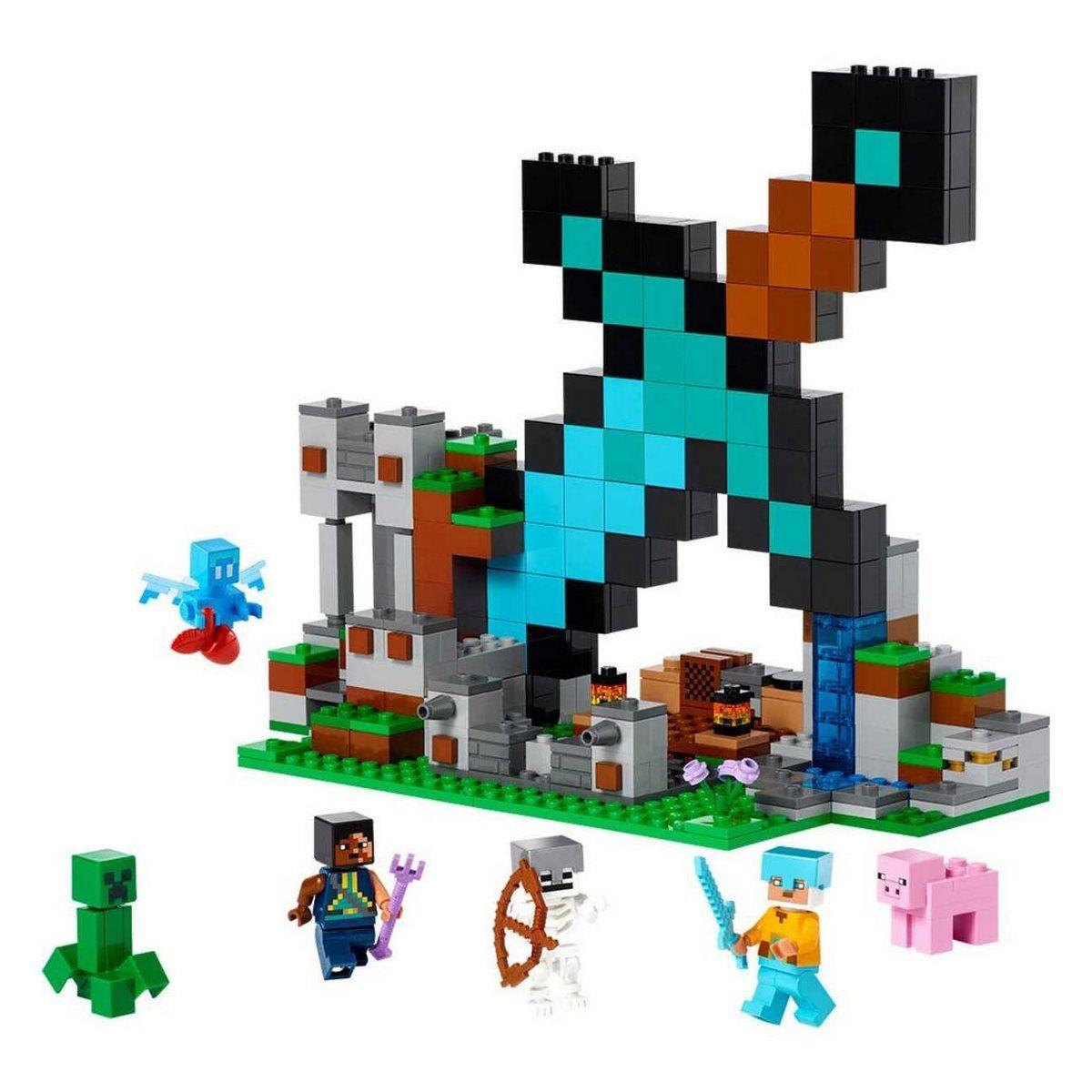 LEGO MINECRAFT LA FORTIFICACIÓN-ESPADA-0