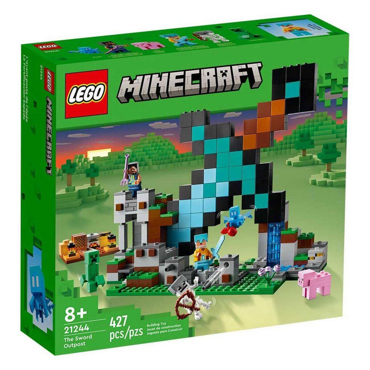 LEGO MINECRAFT LA FORTIFICACIÓN-ESPADA-2