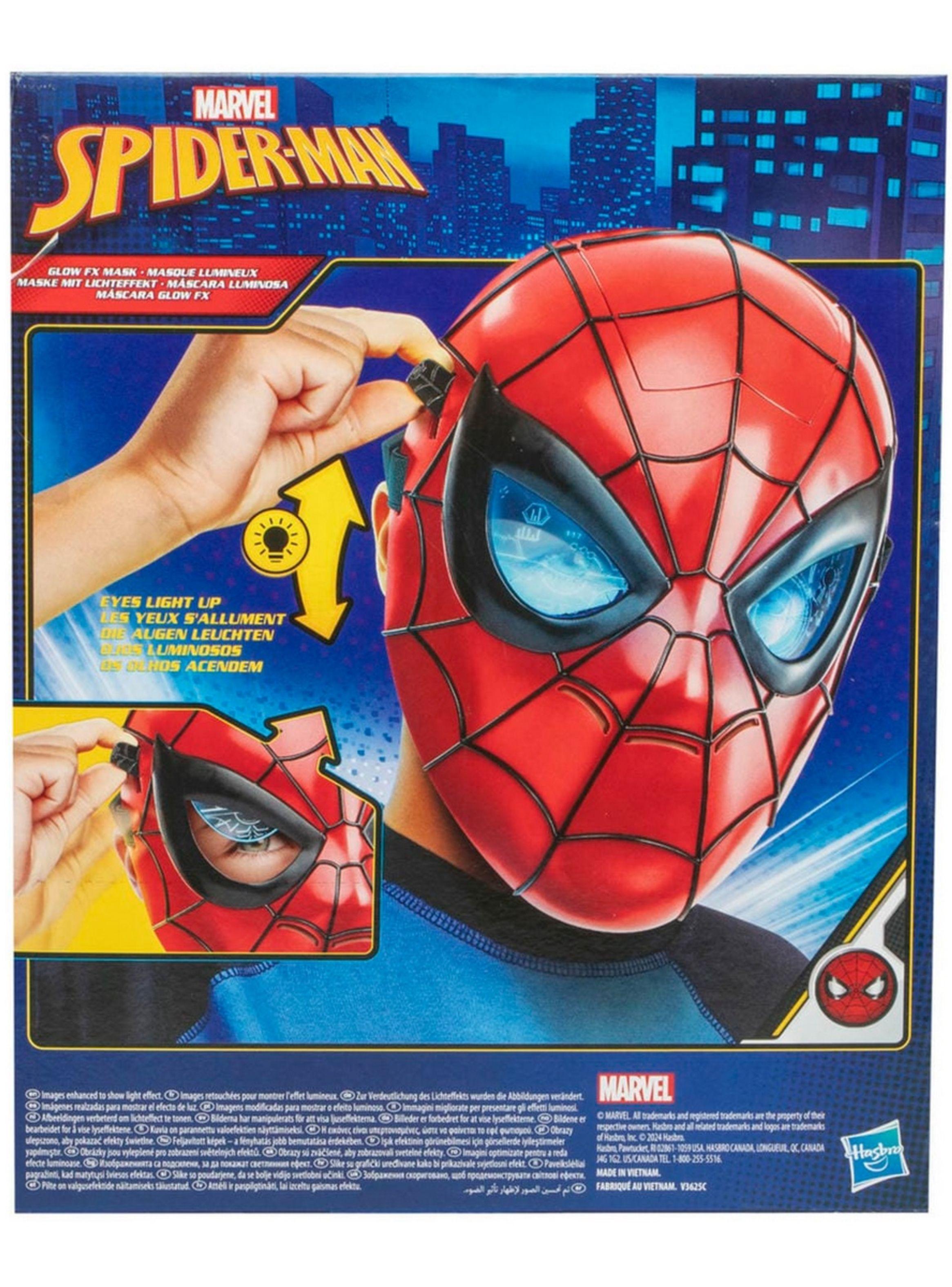 Máscara marvel luminosa spiderman-3