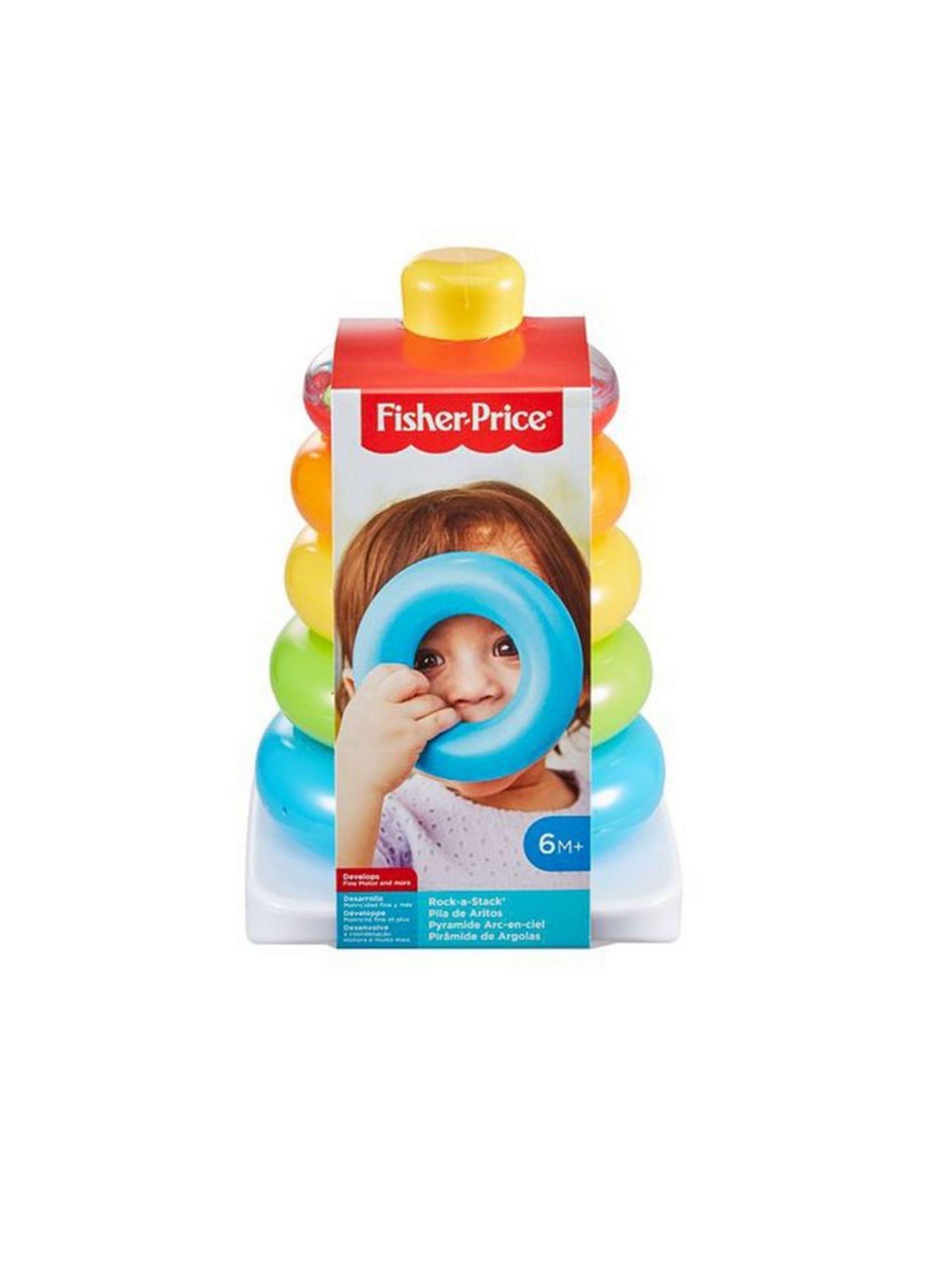 FISHER-PRICE JUGUETE PARA BEBÉS PILA DE ARITOS-1