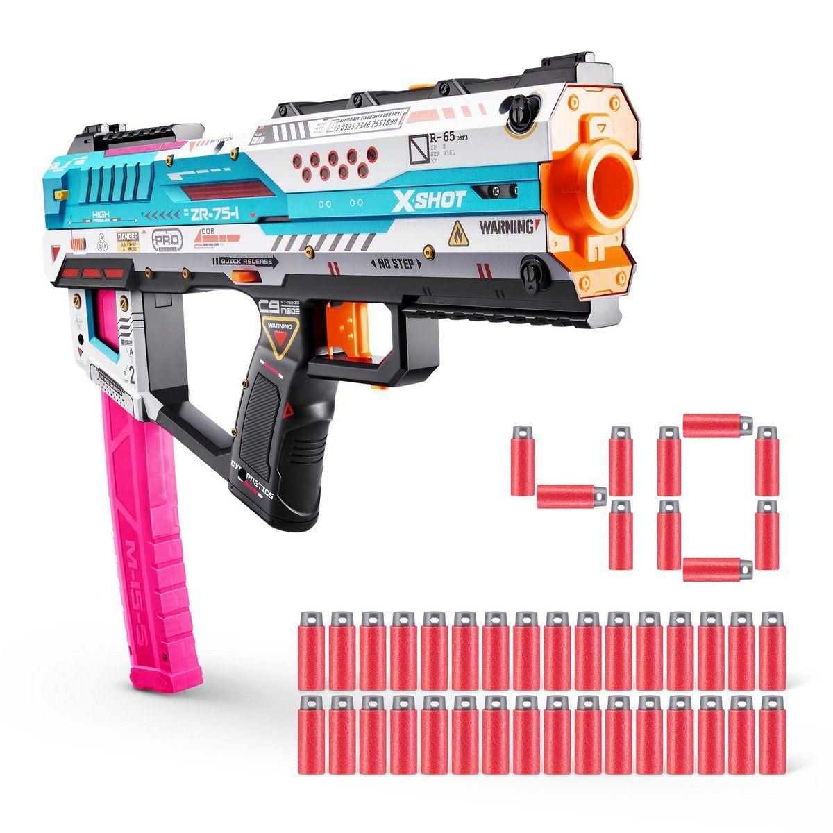 LANZA DARDOS SKINS PRO SERIES FURY-X BLASTER  40 DARDOS-4