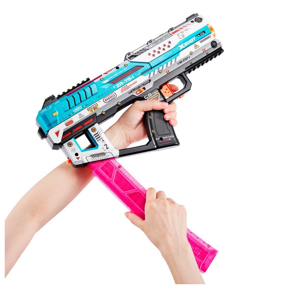 LANZA DARDOS SKINS PRO SERIES FURY-X BLASTER  40 DARDOS-6