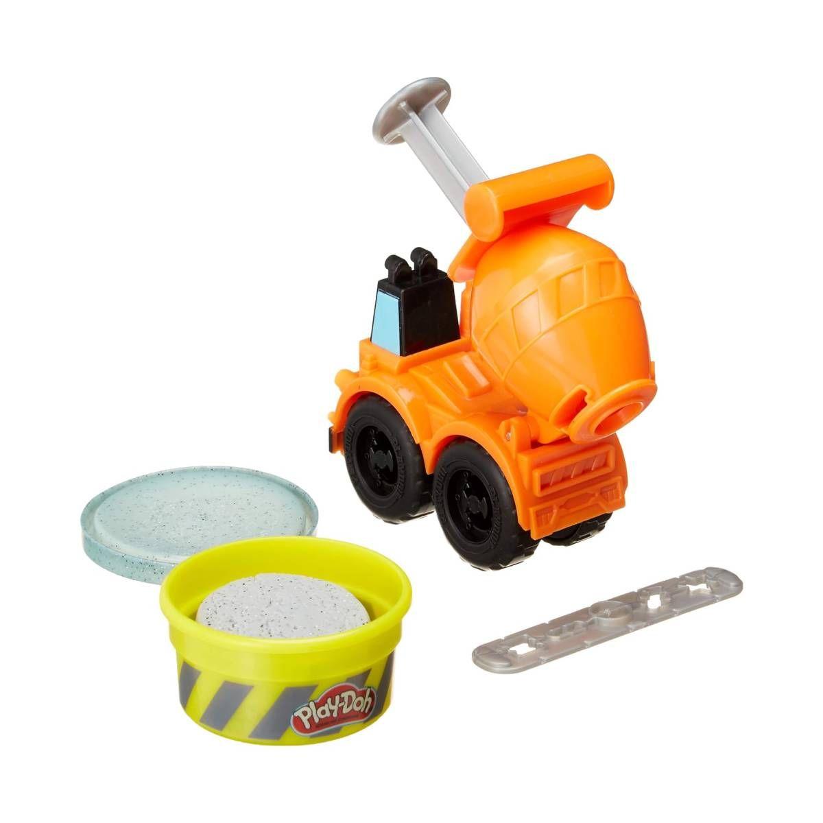 Mini Vehiculo Play Doh - Mezclador De Cemento-3