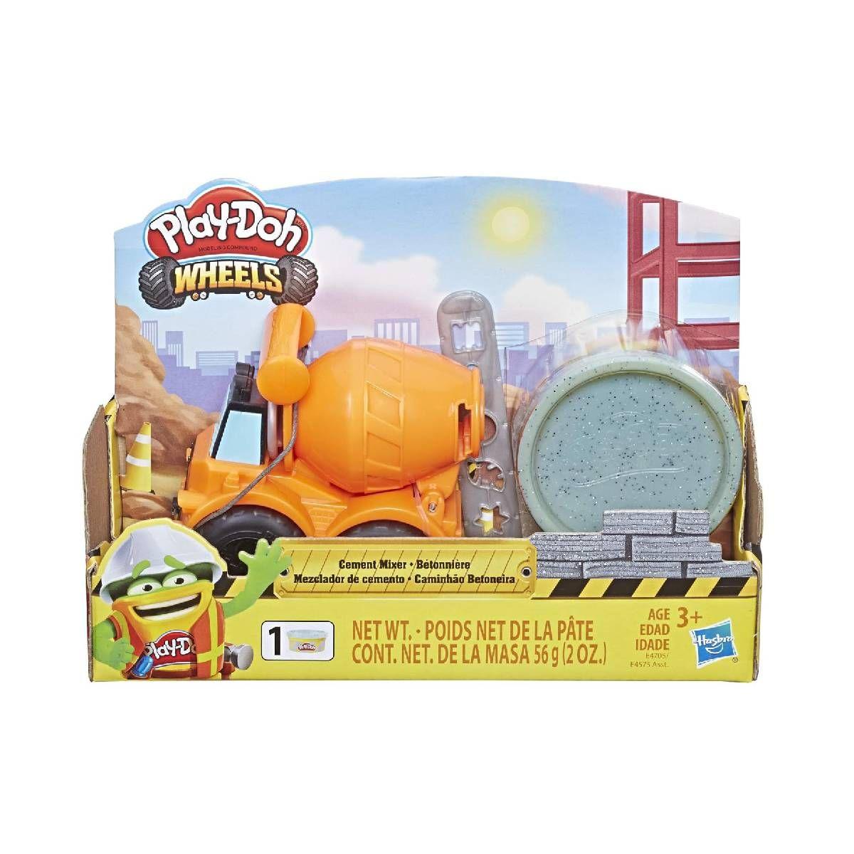 Mini Vehiculo Play Doh - Mezclador De Cemento-5