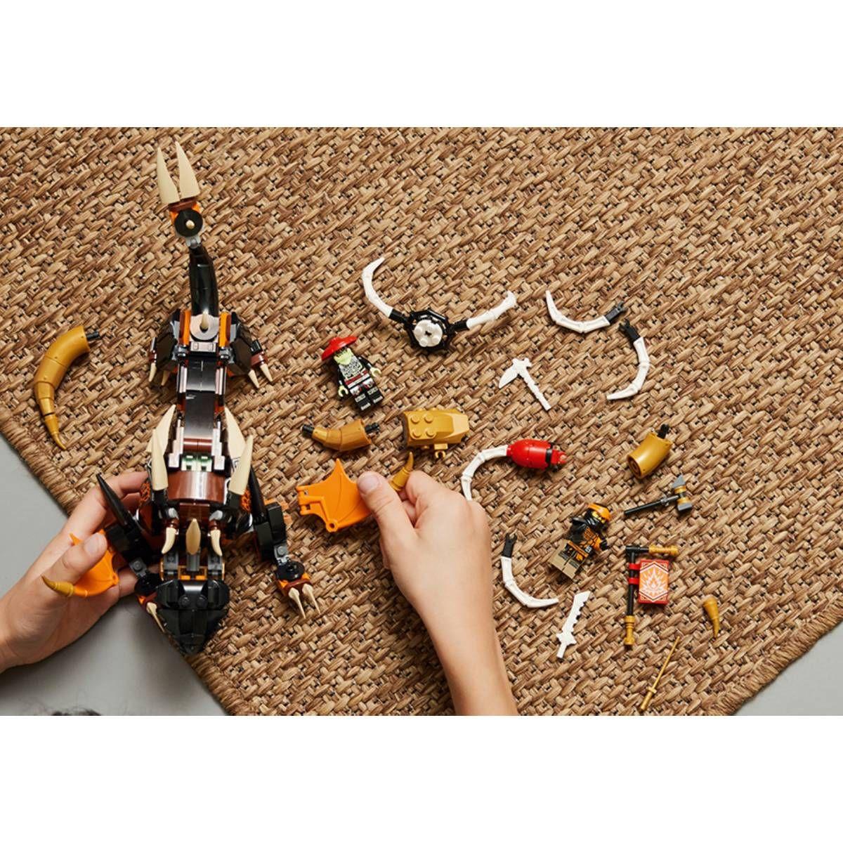 DRAGÓN DE TIERRA EVO DE COLE LEGO NINJAGO-2